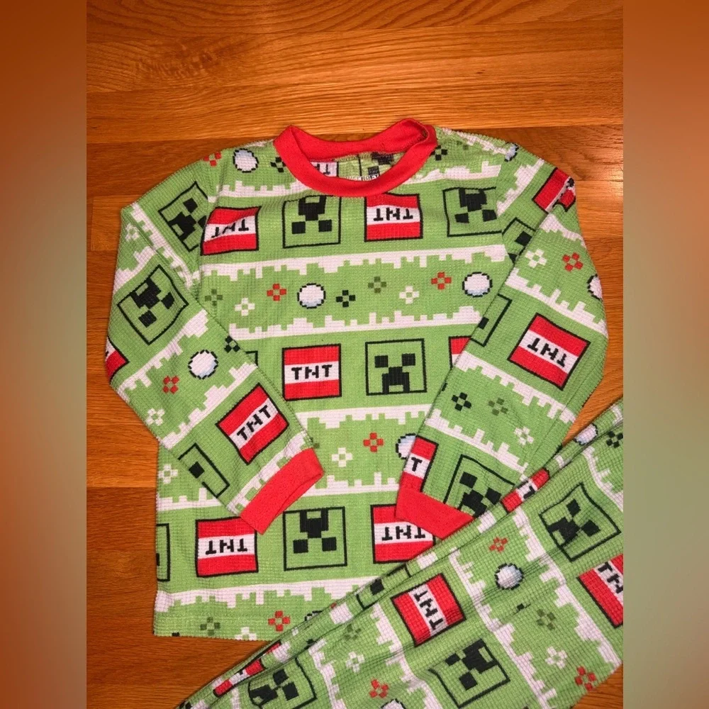 Minecraft Star Wars Pajamas Boys Size 6/7 Kids Pajama Sets Bundle Sleepwear